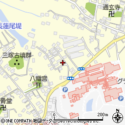 福岡県大牟田市吉野1077-4周辺の地図