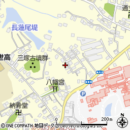 福岡県大牟田市吉野1137-2周辺の地図