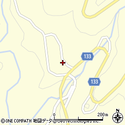 熊本県菊池市班蛇口2461周辺の地図