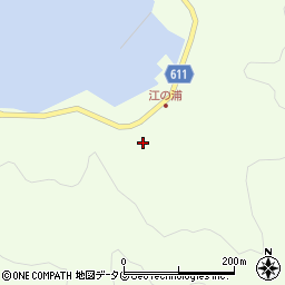 大分県津久見市江ノ浦3811周辺の地図