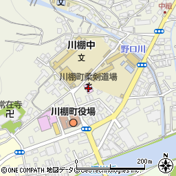 川棚町柔剣道場周辺の地図