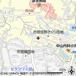福岡県大牟田市吉野965-5周辺の地図