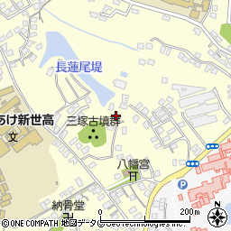 福岡県大牟田市吉野1145-3周辺の地図