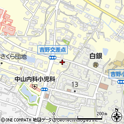 福岡県大牟田市吉野870周辺の地図