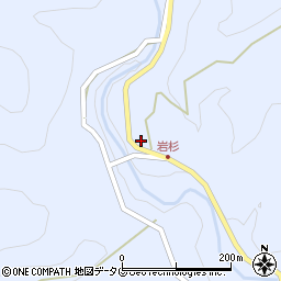 大分県豊後大野市大野町中土師1703周辺の地図