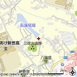 福岡県大牟田市吉野1145-1周辺の地図