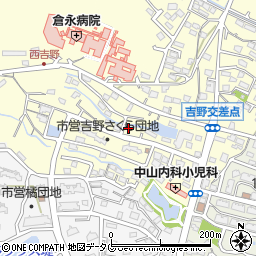 福岡県大牟田市吉野889-2周辺の地図