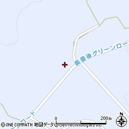 大分県竹田市久住町大字有氏2886周辺の地図