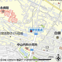 福岡県大牟田市吉野868周辺の地図