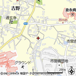 福岡県大牟田市吉野942周辺の地図