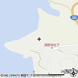長崎県西海市西海町天久保郷1616周辺の地図