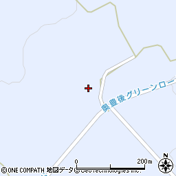 大分県竹田市久住町大字有氏2893周辺の地図