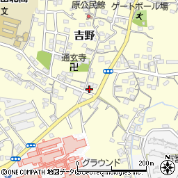 福岡県大牟田市吉野675周辺の地図
