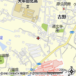 福岡県大牟田市吉野1222周辺の地図