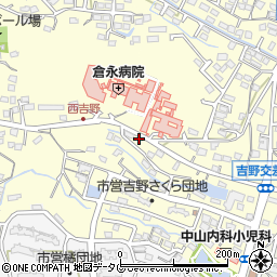 福岡県大牟田市吉野902周辺の地図