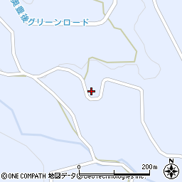 大分県竹田市久住町大字有氏4584周辺の地図