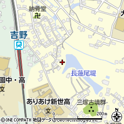 福岡県大牟田市吉野1179周辺の地図