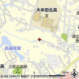 福岡県大牟田市吉野1220周辺の地図