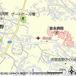福岡県大牟田市吉野835周辺の地図