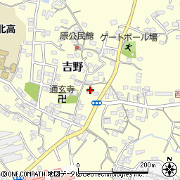 福岡県大牟田市吉野693周辺の地図