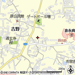 福岡県大牟田市吉野737周辺の地図