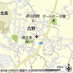 福岡県大牟田市吉野681周辺の地図