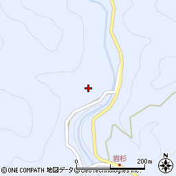 大分県豊後大野市大野町中土師1597周辺の地図