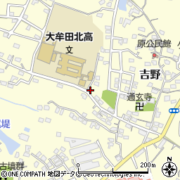 福岡県大牟田市吉野561周辺の地図