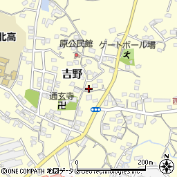 福岡県大牟田市吉野692周辺の地図
