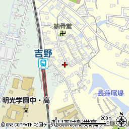 福岡県大牟田市吉野1375周辺の地図
