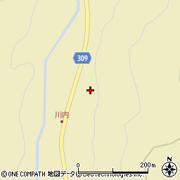佐賀県鹿島市山浦1164周辺の地図