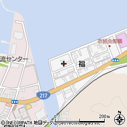 大分県津久見市津久見浦3825-104周辺の地図