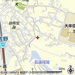 福岡県大牟田市吉野1285周辺の地図