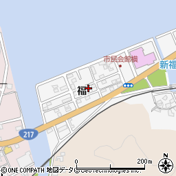 大分県津久見市津久見浦3825-47周辺の地図