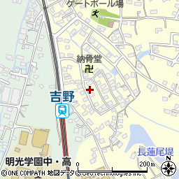 福岡県大牟田市吉野1356周辺の地図