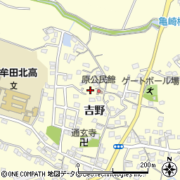 福岡県大牟田市吉野662-2周辺の地図