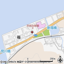 大分県津久見市津久見浦3825-82周辺の地図