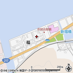 大分県津久見市津久見浦3825-74周辺の地図