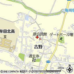 福岡県大牟田市吉野663周辺の地図