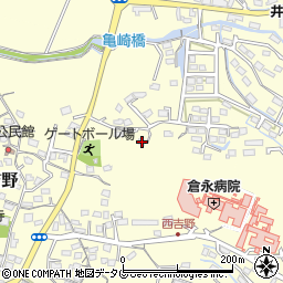 福岡県大牟田市吉野752-1周辺の地図