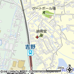 福岡県大牟田市吉野1365周辺の地図