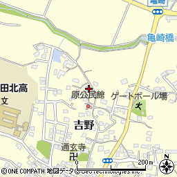 福岡県大牟田市吉野650周辺の地図