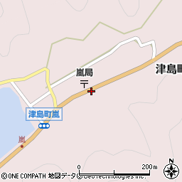 宇和島警察署下灘駐在所周辺の地図