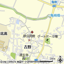 福岡県大牟田市吉野651周辺の地図