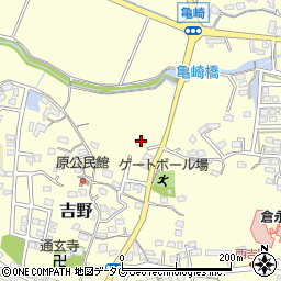 福岡県大牟田市吉野723周辺の地図