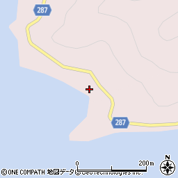 愛媛県宇和島市津島町横浦13周辺の地図