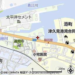 株式会社中津留組　二工場周辺の地図
