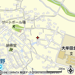 福岡県大牟田市吉野512-3周辺の地図