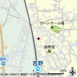 福岡県大牟田市吉野1344周辺の地図