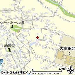 福岡県大牟田市吉野512-5周辺の地図